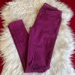 Levi's Ripped Denim Jeans Size 28 Women